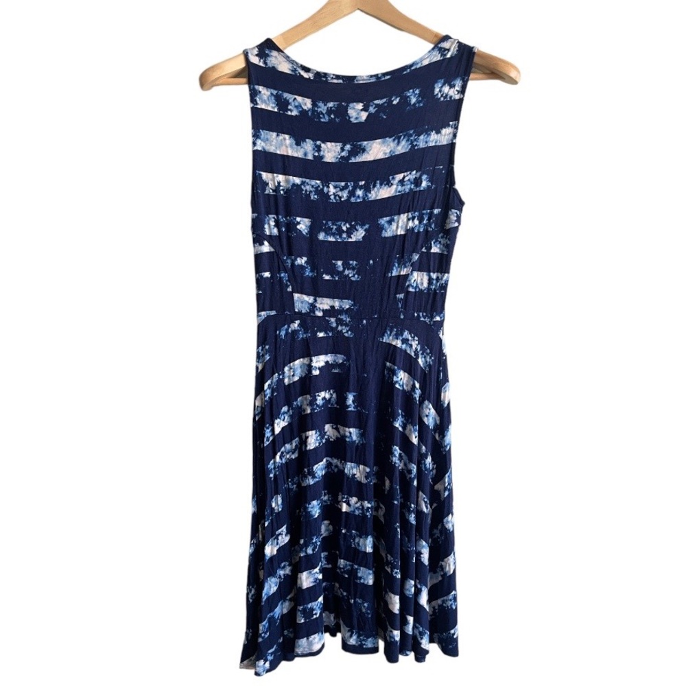 A.N.A. Summer sleeveless Sundress blue and white in size Small - Picture 1 of 6